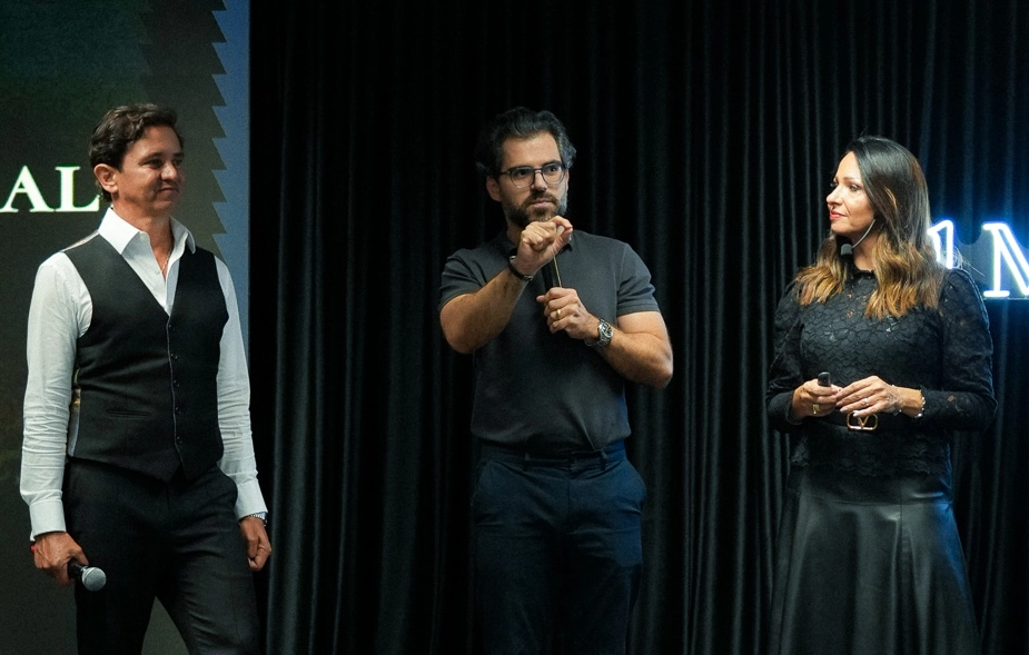 Dr. Lauro Freire, Dra. Renata Freire e Samuel Pereira - Idealizadores do SDO